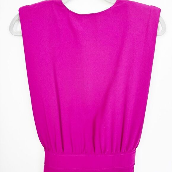 AMANDA UPRICHARD | NEW Lamarca Midi Dress in Syrah Women’s Size Medium - Picture 11 of 11